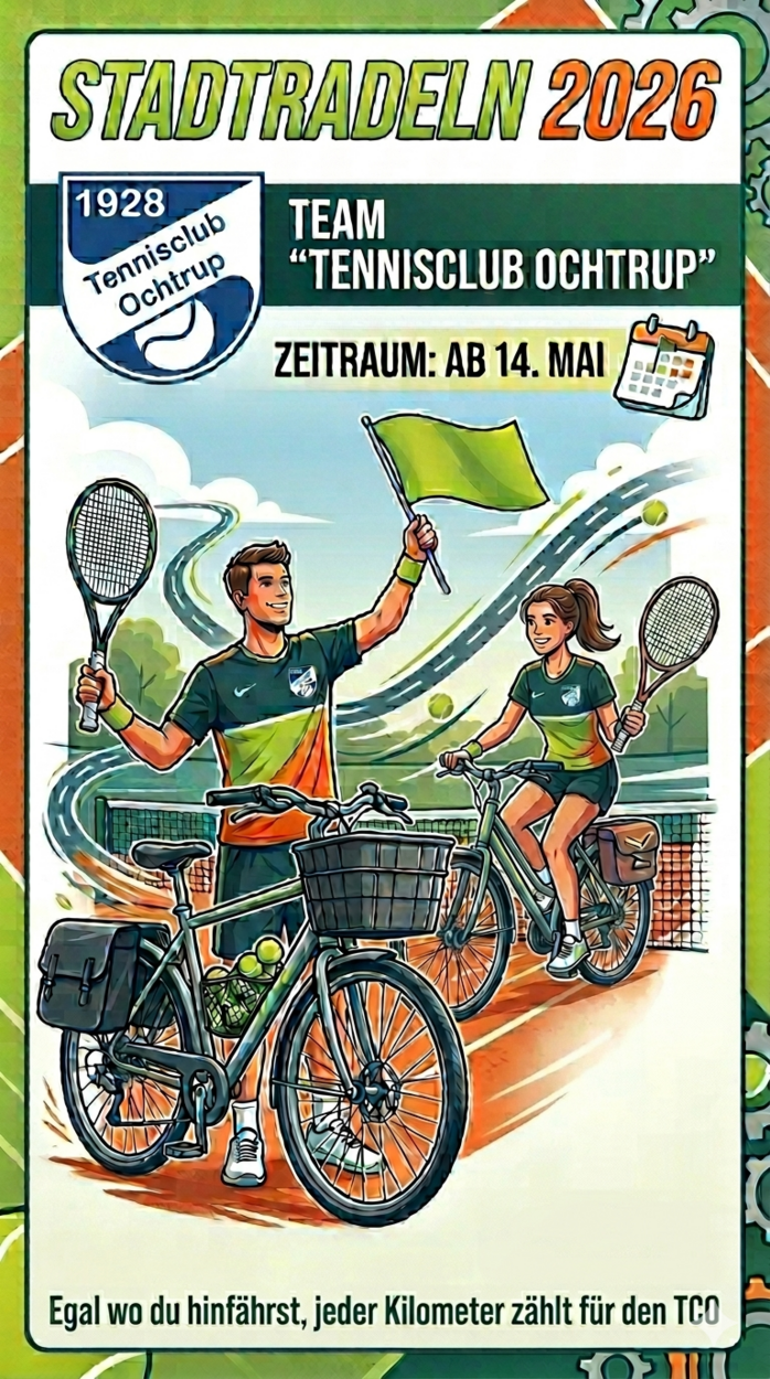 Mach mit: Team Tennisclub Ochtrup bei Stadtradeln 2026